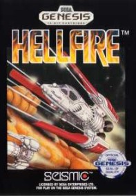 Caratula de Hellfire para Sega Megadrive