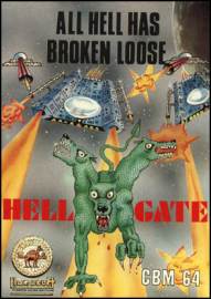 Caratula de Hellgate para Commodore 64