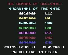Pantallazo de Hellgate para Commodore 64