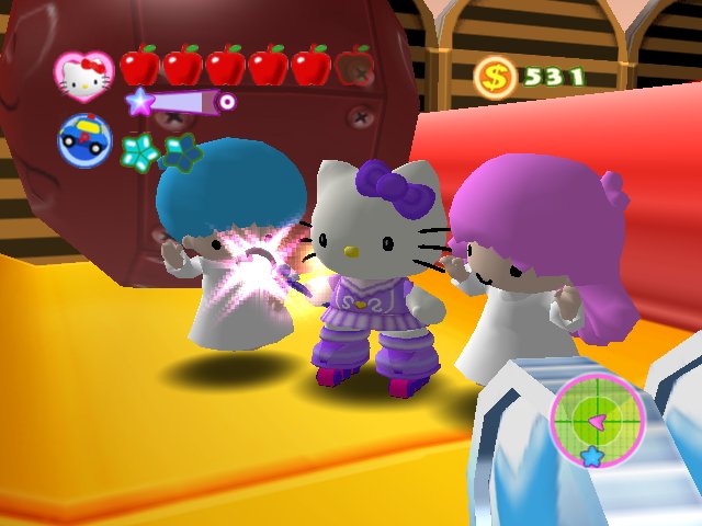 Pantallazo de Hello Kitty: Roller Rescue para PlayStation 2