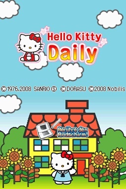 Pantallazo de Hello Kitty Daily para Nintendo DS