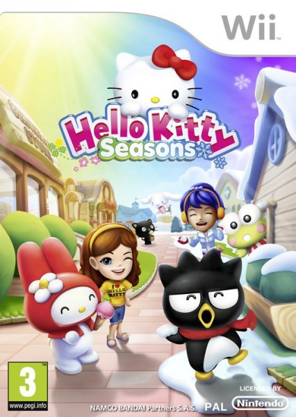 Caratula de Hello Kitty Seasons para Wii