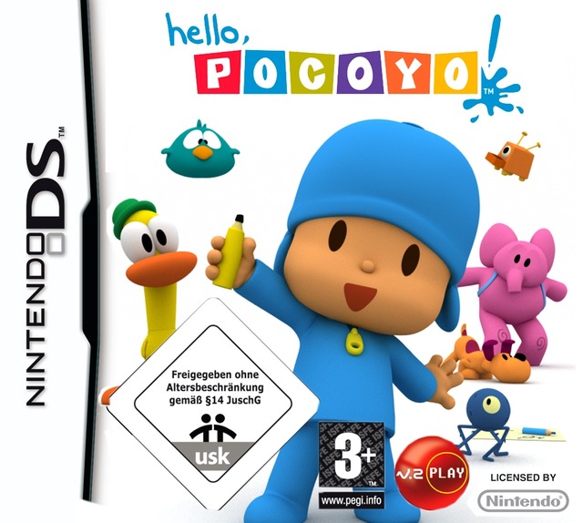 Caratula de Hello Pocoyo! para Nintendo DS