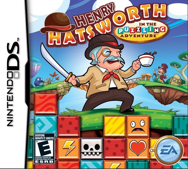 Caratula de Henry Hatsworth en la aventura Rompecabezas para Nintendo DS