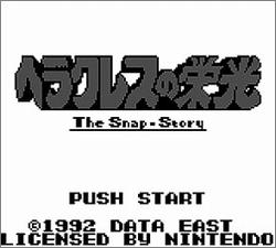 Pantallazo de Heracles No Eikou: The Snap-Story para Game Boy