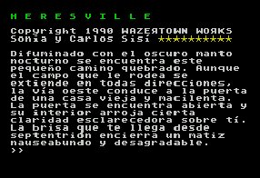 Pantallazo de Heresville para Spectrum