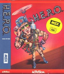 Caratula de Hero para MSX