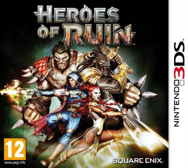 Caratula de Heroes Of Ruin para Nintendo 3DS