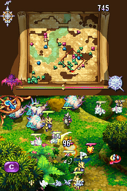 Pantallazo de Heroes of Mana para Nintendo DS