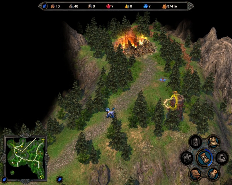 Pantallazo de Heroes of Might & Magic 5: Tribes of the East para PC