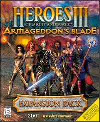 Caratula de Heroes of Might and Magic III: Armageddon's Blade para PC