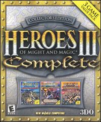 Caratula de Heroes of Might and Magic III Complete para PC