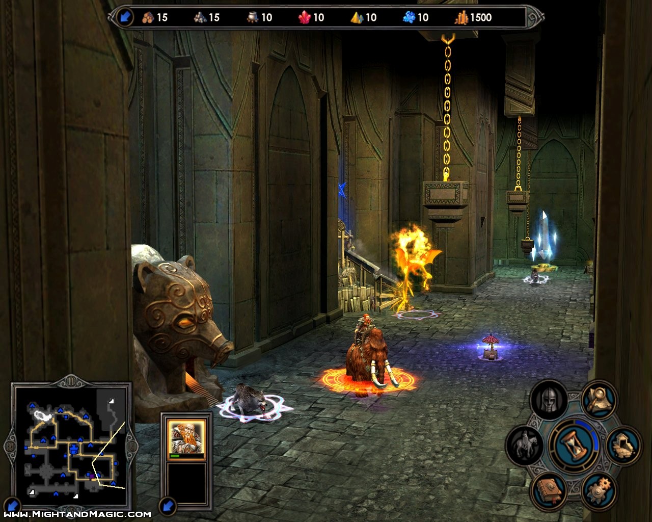 Pantallazo de Heroes of Might and Magic V: Hammers of Fate para PC