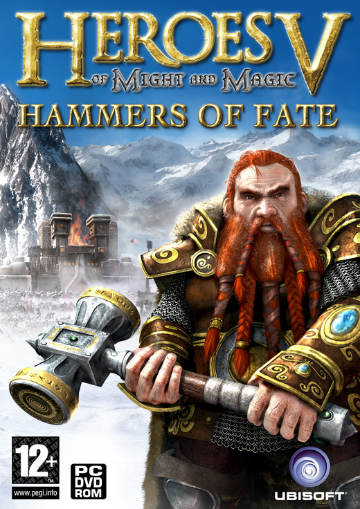Caratula de Heroes of Might and Magic V: Hammers of Fate para PC