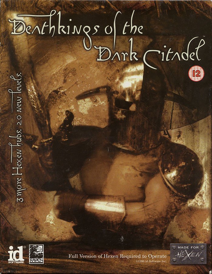 Caratula de Hexen: Deathkings of the Dark Citadel para PC