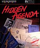 Caratula de Hidden Agenda para PC