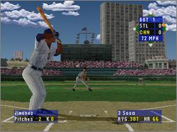 Pantallazo de High Heat Baseball 2000 para PlayStation