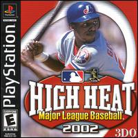 Caratula de High Heat Major League Baseball 2002 para PlayStation