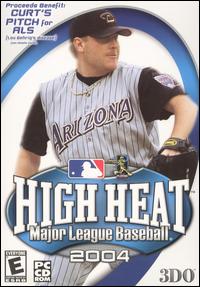 Caratula de High Heat Major League Baseball 2004 para PC