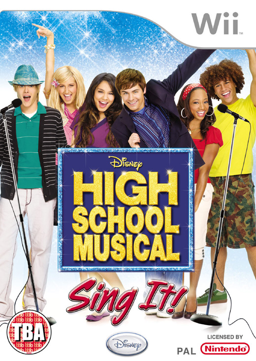 Caratula de High School Musical: Sing It! para Wii