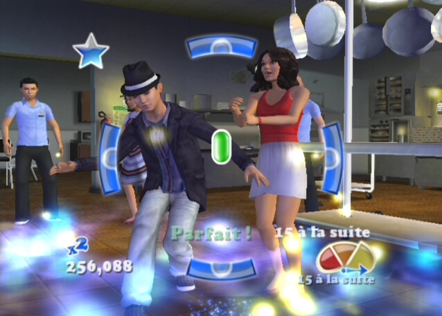 Pantallazo de High School Musical 3: Fin de Curso - Dance para PlayStation 2