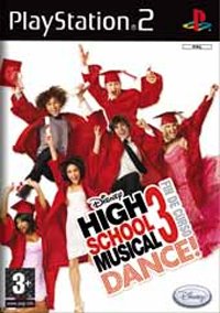 Caratula de High School Musical 3: Fin de Curso - Dance para PlayStation 2
