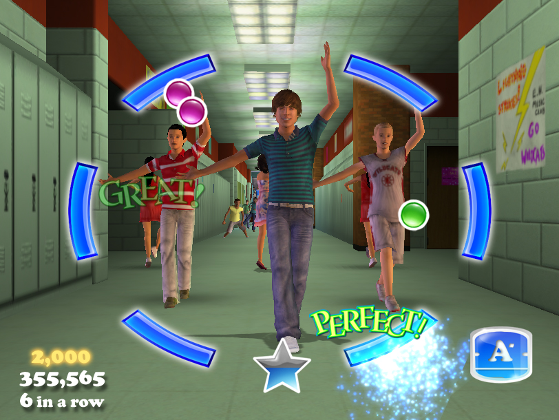 Pantallazo de High School Musical 3: Senior Year Dance! para Xbox 360