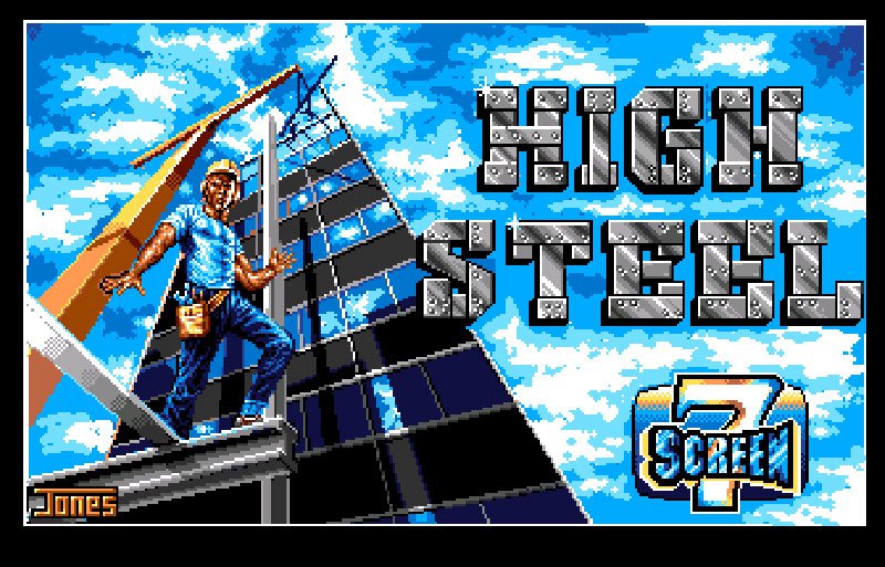 Pantallazo de High Steel para Amiga