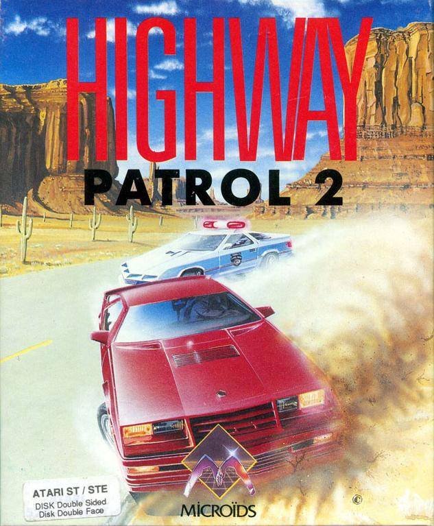 Caratula de Highway Patrol II para Atari ST