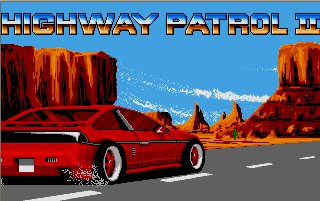 Pantallazo de Highway Patrol II para Atari ST