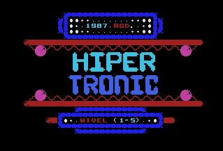 Pantallazo de Hiper Tronic para MSX
