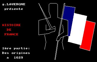 Pantallazo de Histoire De France para Amstrad CPC