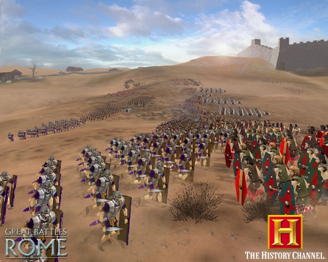 Pantallazo de History Channel: Great Battles of Rome para PlayStation 2