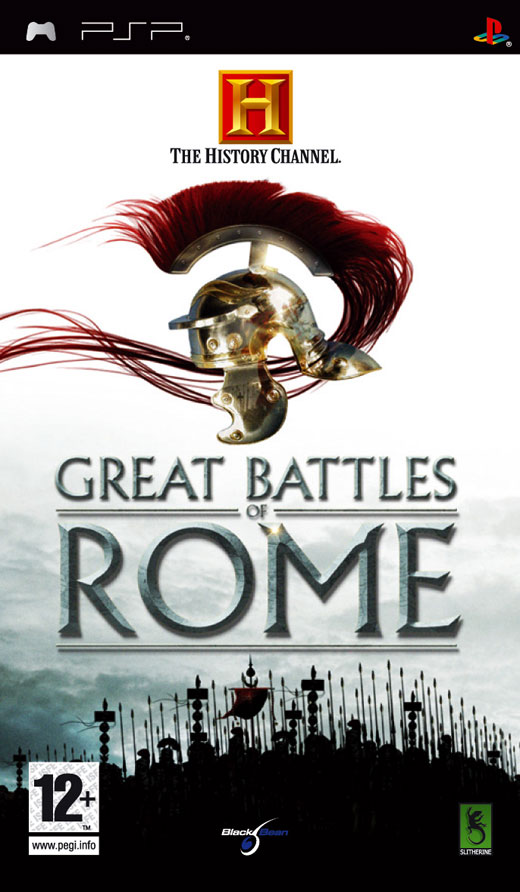 Caratula de History Channel: Great Battles of Rome para PSP