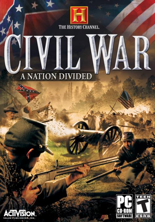 Caratula de History Channel Presents: Civil War -- A Nation Divided, The para PC