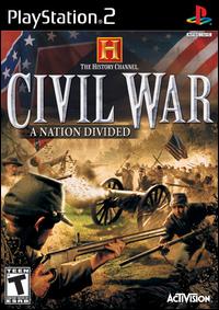 Caratula de History Channel Presents: Civil War -- A Nation Divided, The para PlayStation 2