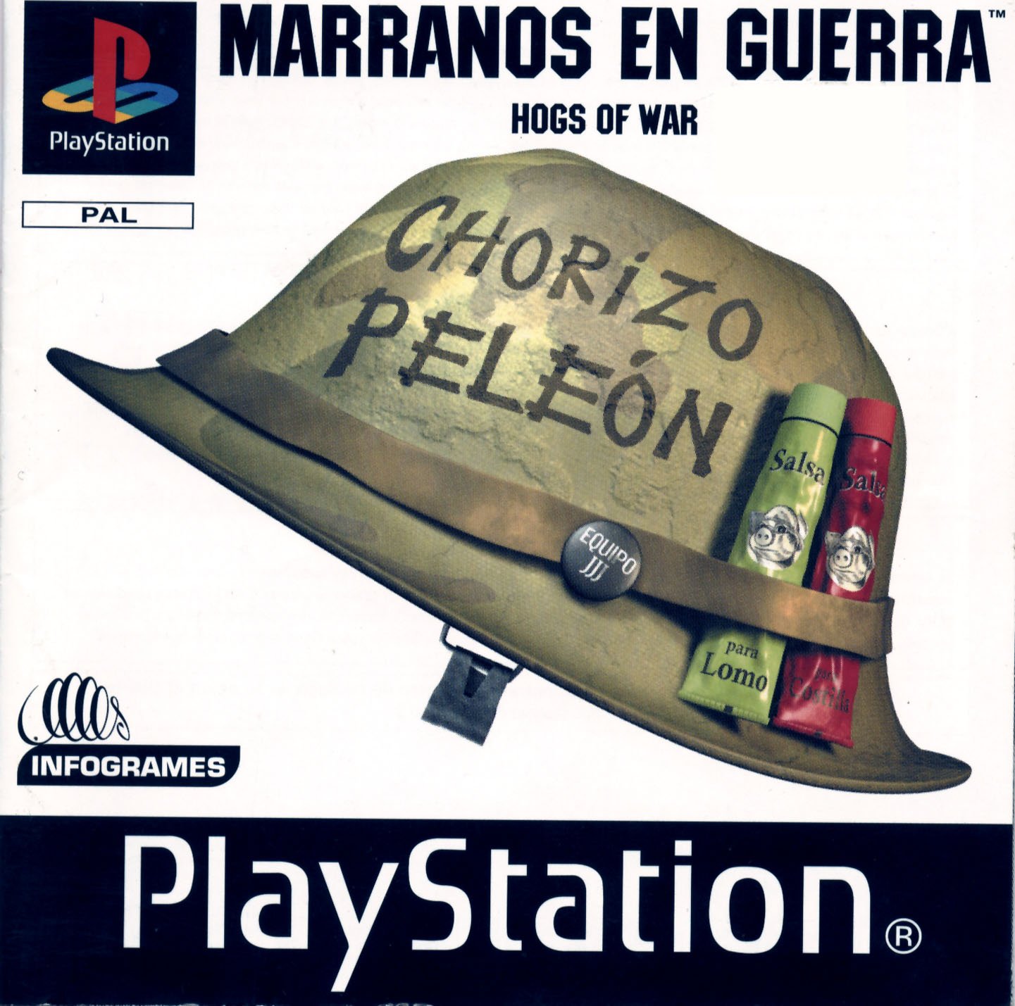 Caratula de Hogs of War para PlayStation