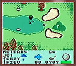 Pantallazo de Hole in One Golf para Game Boy Color