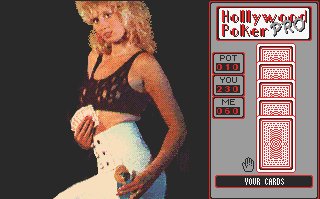Pantallazo de Hollywood Poker Pro para Atari ST