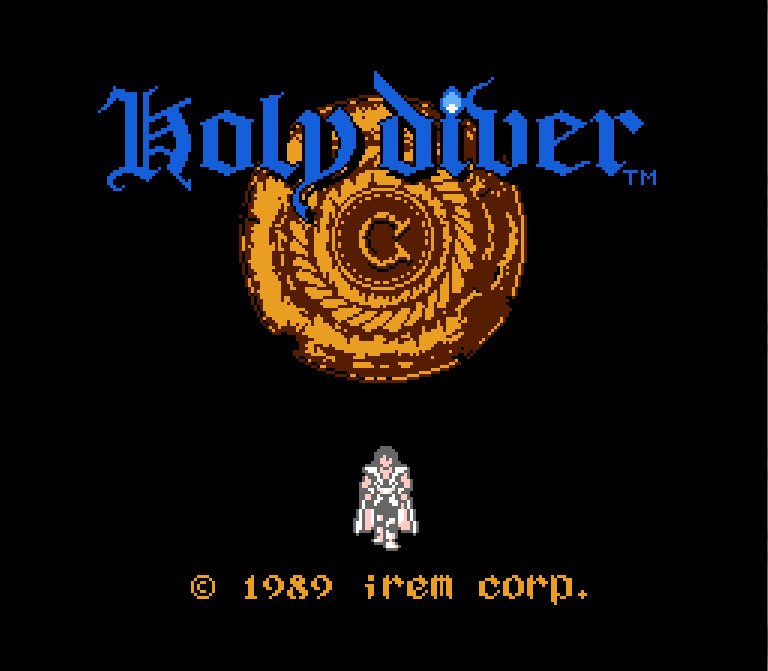Pantallazo de Holy Diver para Nintendo (NES)