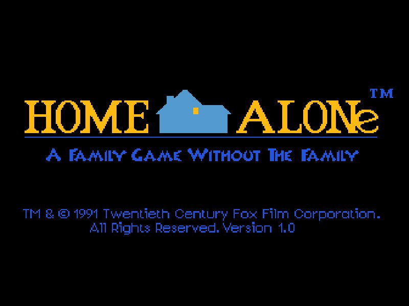 Pantallazo de Home Alone para Amiga