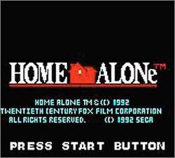 Pantallazo de Home Alone para Gamegear