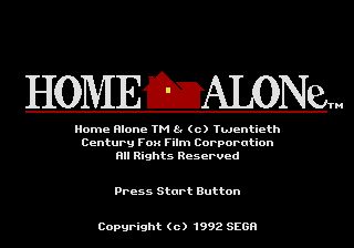 Pantallazo de Home Alone para Sega Megadrive