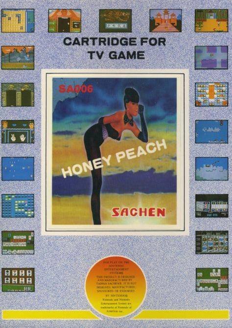 Caratula de Honey Peach para Nintendo (NES)