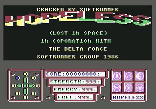 Pantallazo de Hopeless para Commodore 64