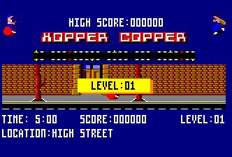 Pantallazo de Hopper Copper para Amstrad CPC