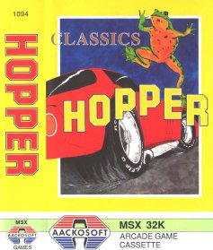 Caratula de Hopper para MSX