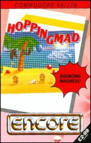 Caratula de Hopping Mad para Commodore 64