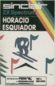 Caratula de Horacio Esquiador para Spectrum