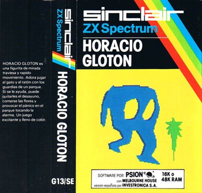 Caratula de Horacio Gloton para Spectrum